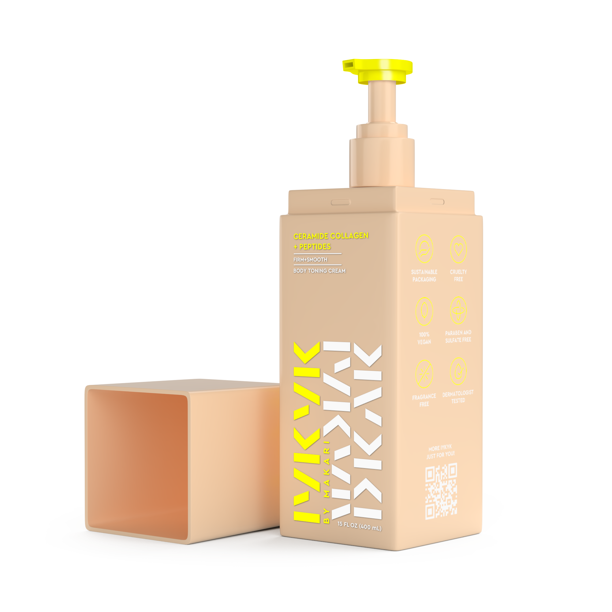 Ceramide Collagen + Peptides Body Toning Cream - IYKYK - Image 1