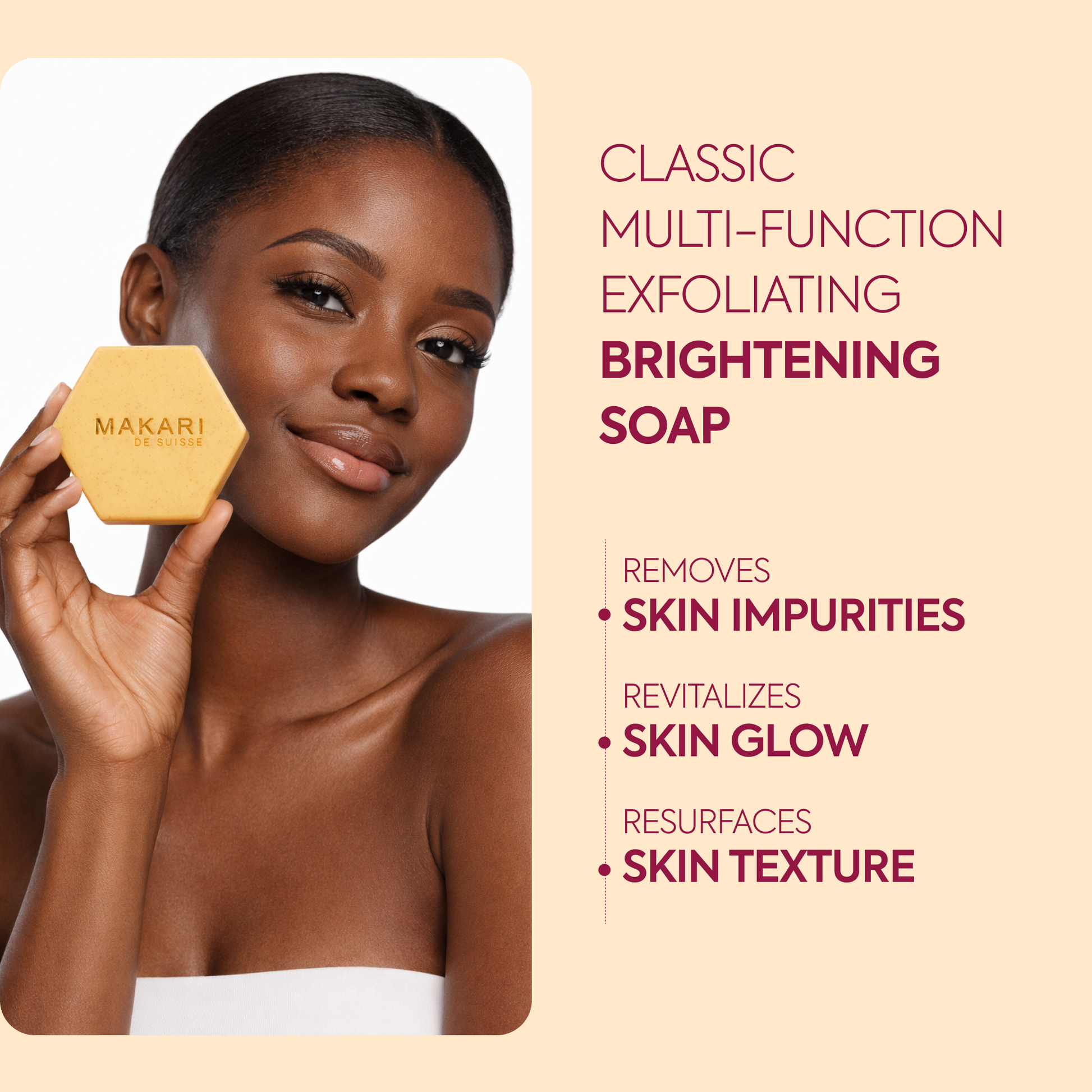 Brightening Exfoliating Multi Function Soap 2 Pack - Image 3