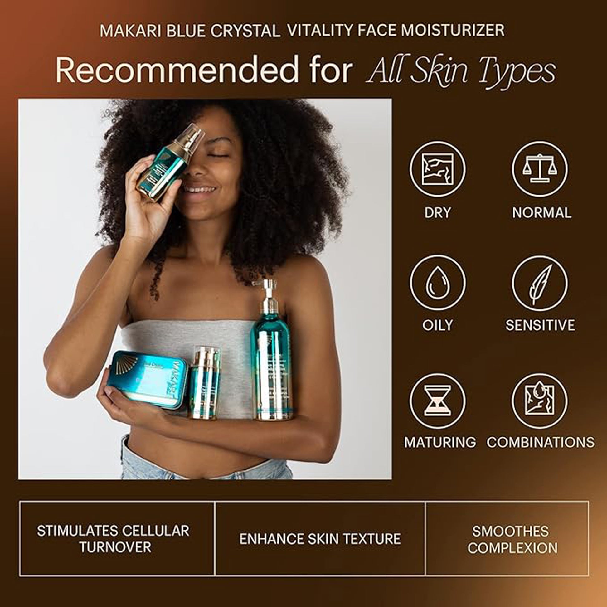 Blue Crystal Vitality Face Moisturizer - Image 5