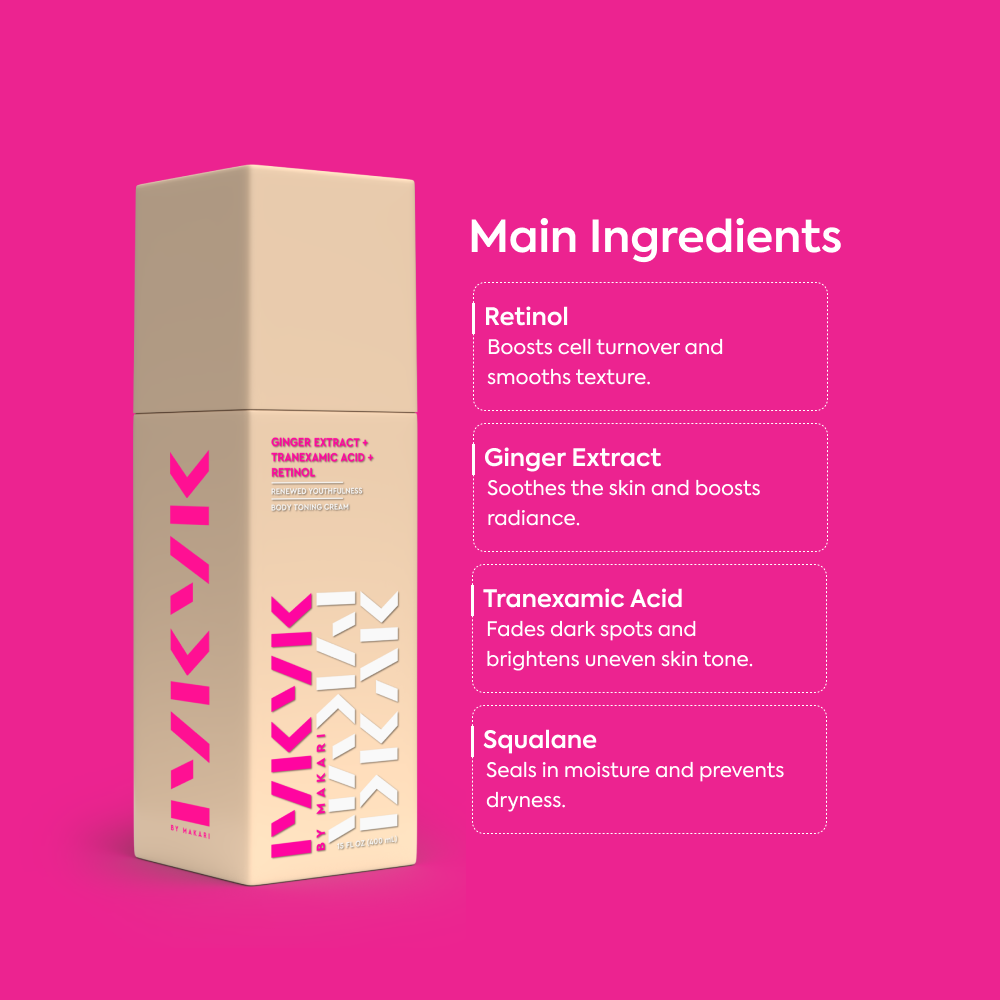 Ginger Extract + Tranexamic Acid + Retinol Body Toning Cream - IYKYK - Image 8