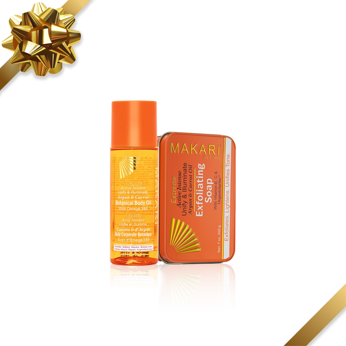 Extreme Exfoliating Soap & Botanical Body Oil Kit - Image 1